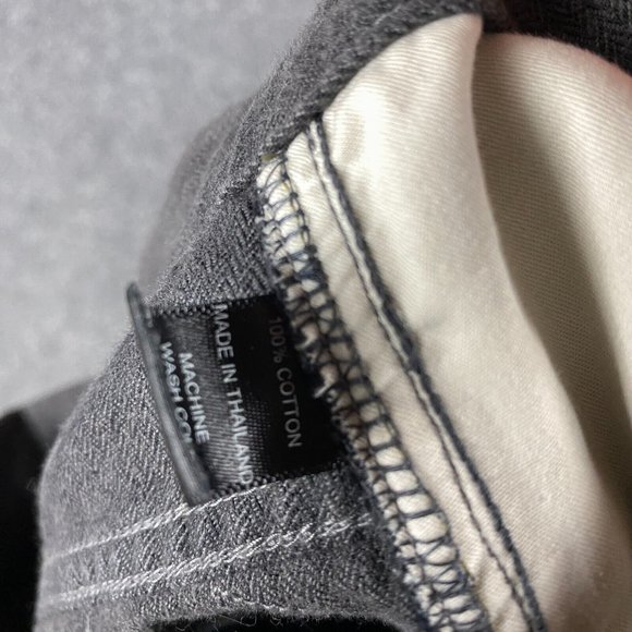 Betabrand Jeans Men's 30x30 Gray Straight Leg 100% Cotton Adults - Picture 12 of 12